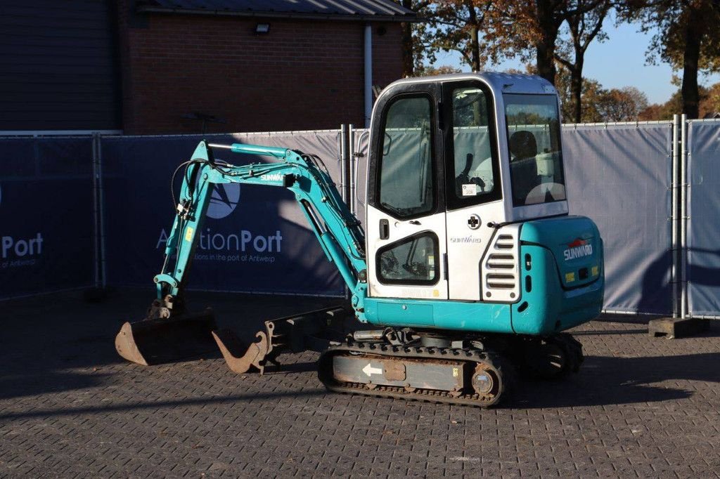 Minibagger typu Sunward SWE17B, Gebrauchtmaschine v Antwerpen (Obrázek 4)
