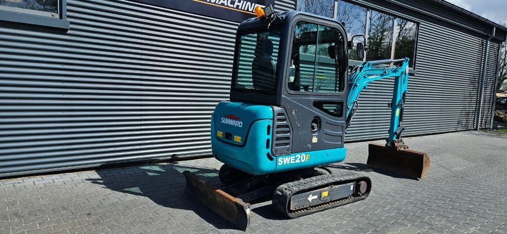Minibagger des Typs Sunward SWE20, Gebrauchtmaschine in Scharsterbrug (Bild 3)