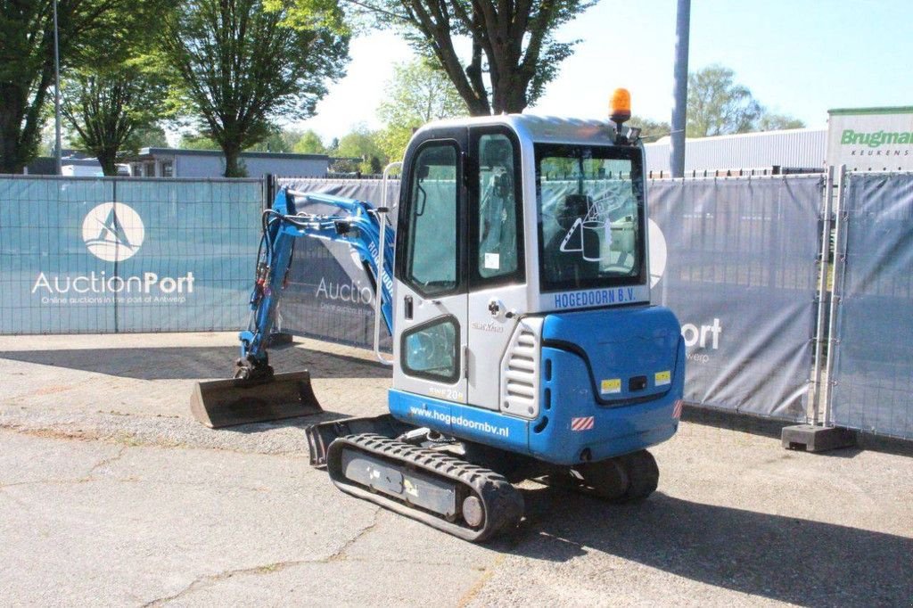 Minibagger van het type Sunward SWE20B, Gebrauchtmaschine in Antwerpen (Foto 3)