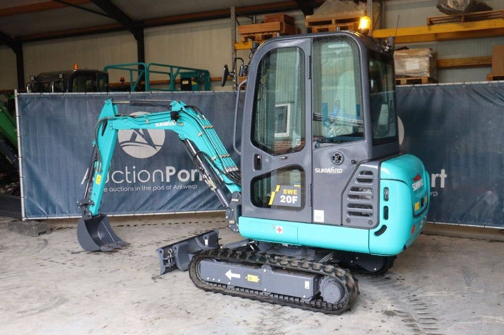 Minibagger типа Sunward SWE20F, Neumaschine в Antwerpen (Фотография 3)