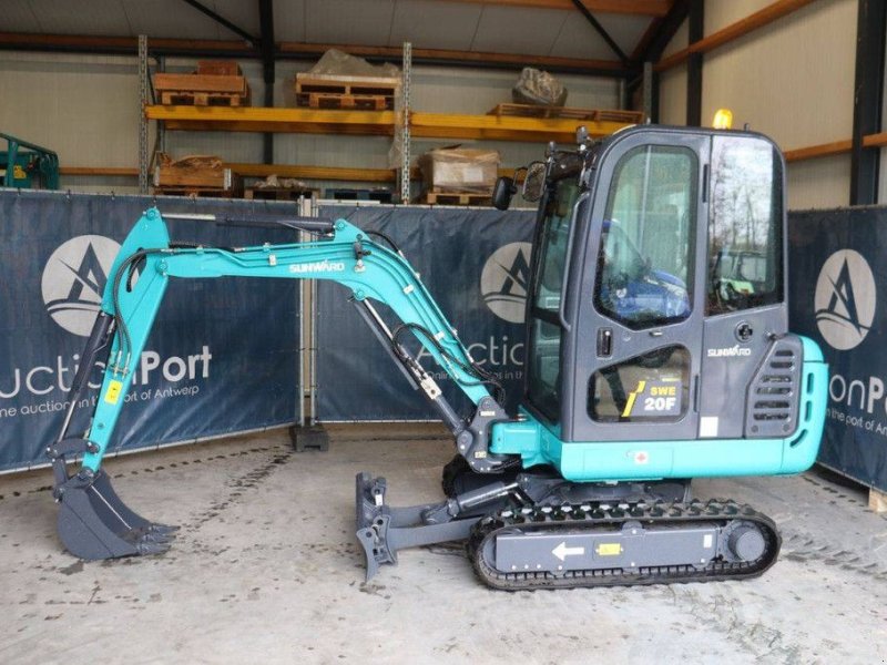 Minibagger del tipo Sunward SWE20F, Neumaschine In Antwerpen (Immagine 1)