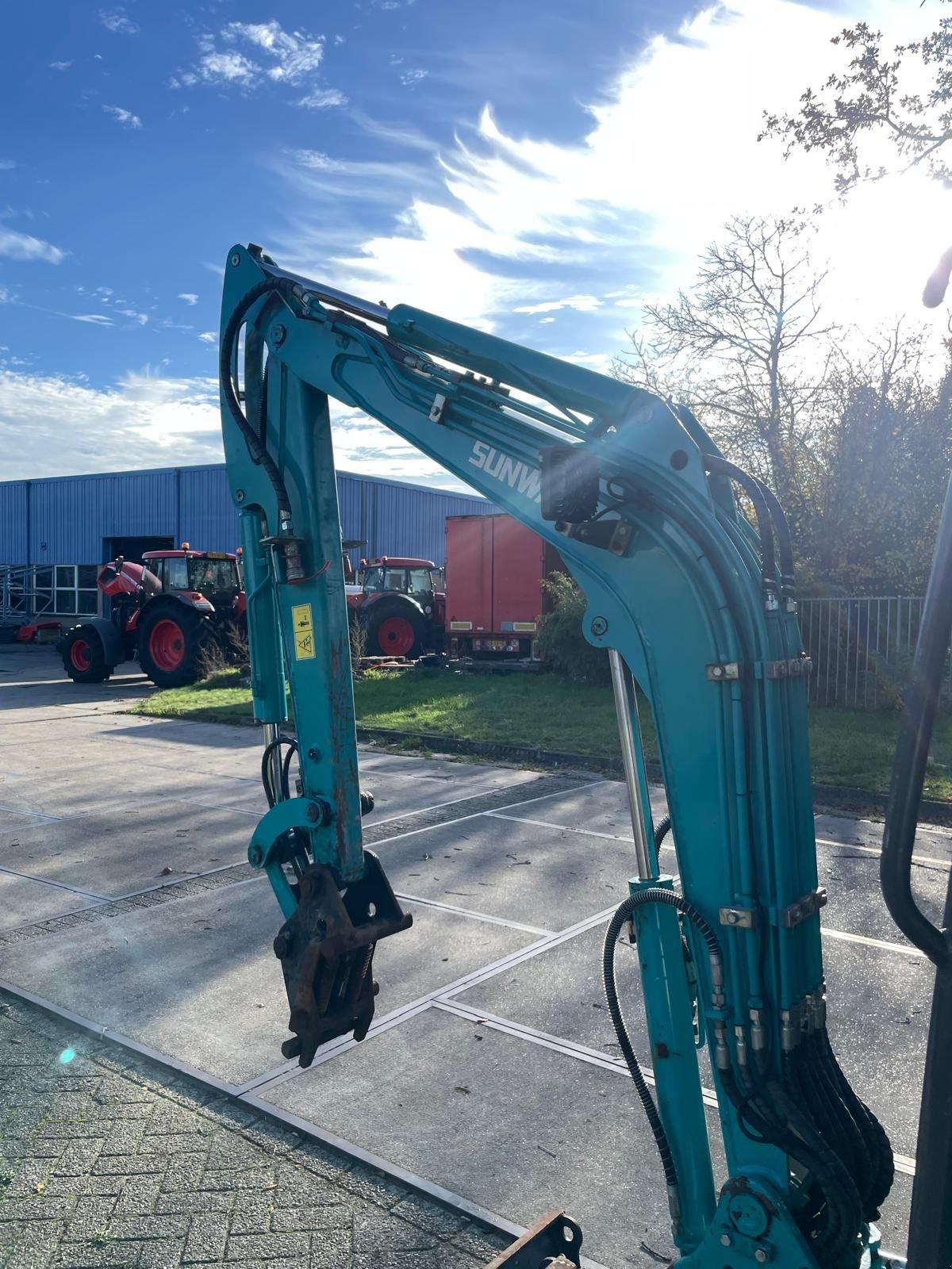 Minibagger типа Sunward SWE20F, Gebrauchtmaschine в Goor (Фотография 4)