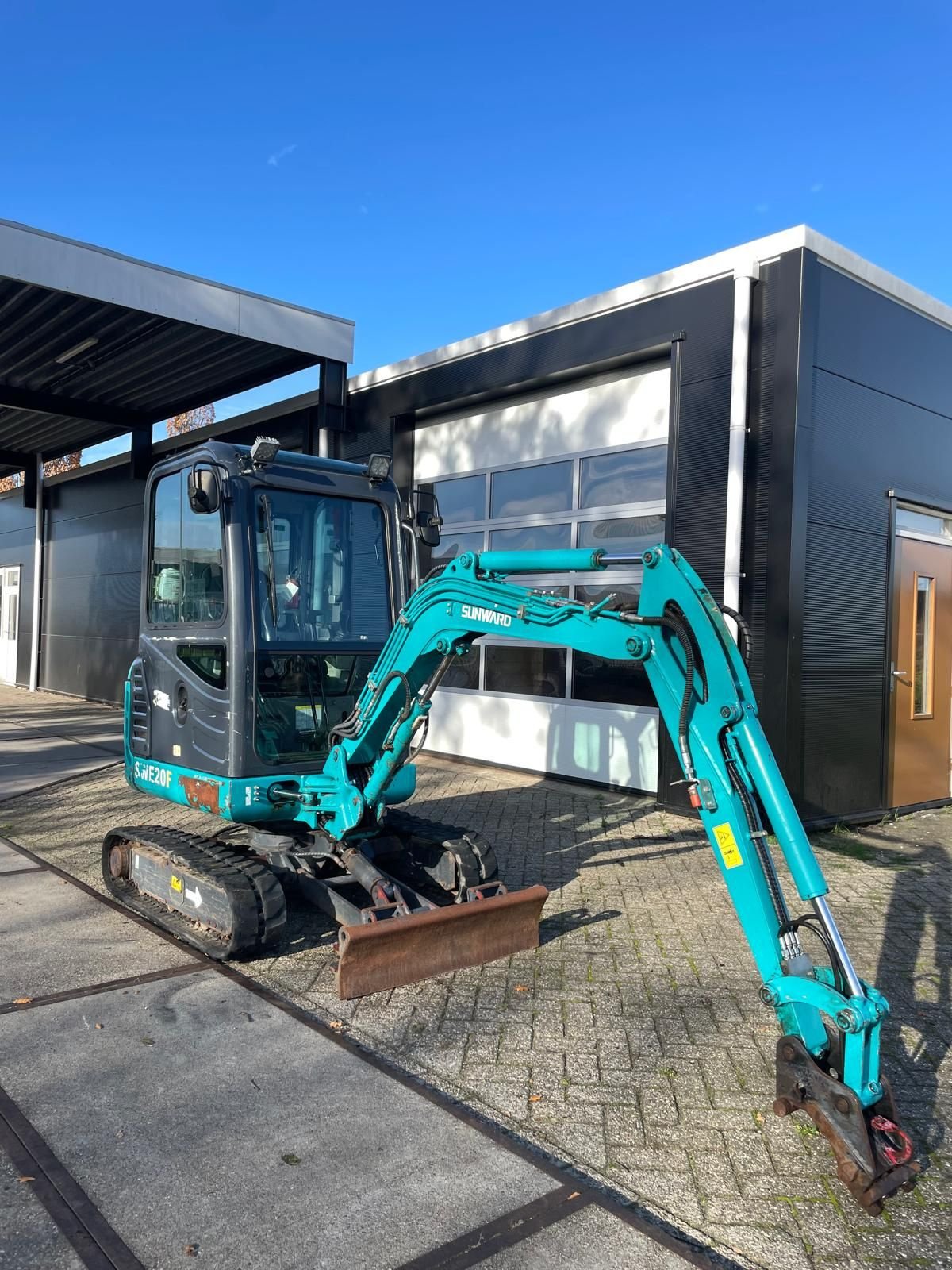 Minibagger типа Sunward SWE20F, Gebrauchtmaschine в Goor (Фотография 3)