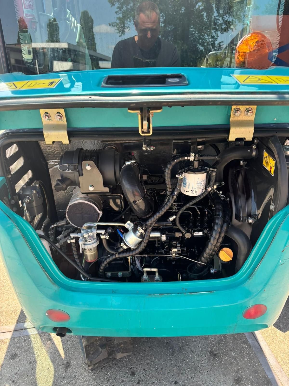 Minibagger типа Sunward SWE20F, Gebrauchtmaschine в Goor (Фотография 10)