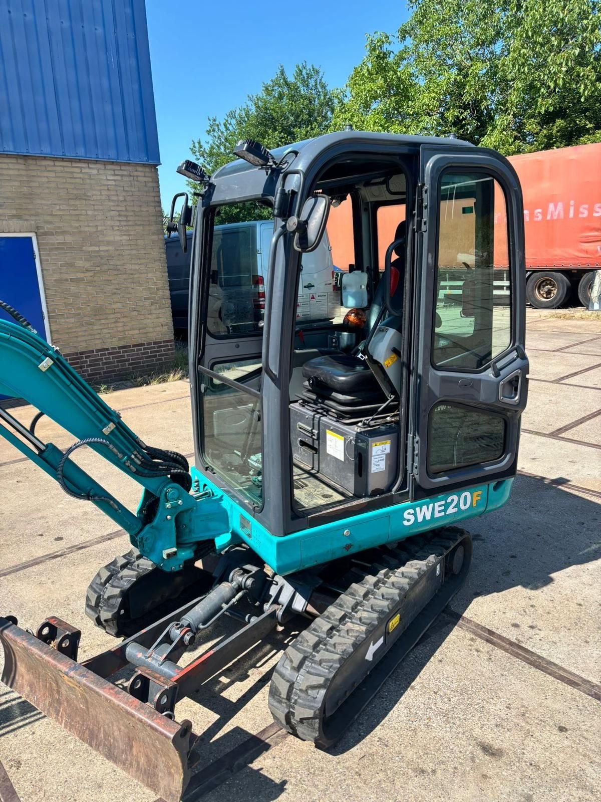 Minibagger типа Sunward SWE20F, Gebrauchtmaschine в Goor (Фотография 4)