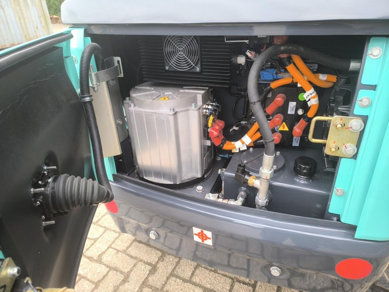 Minibagger типа Sunward SWE20FED, Neumaschine в Hardegarijp (Фотография 8)