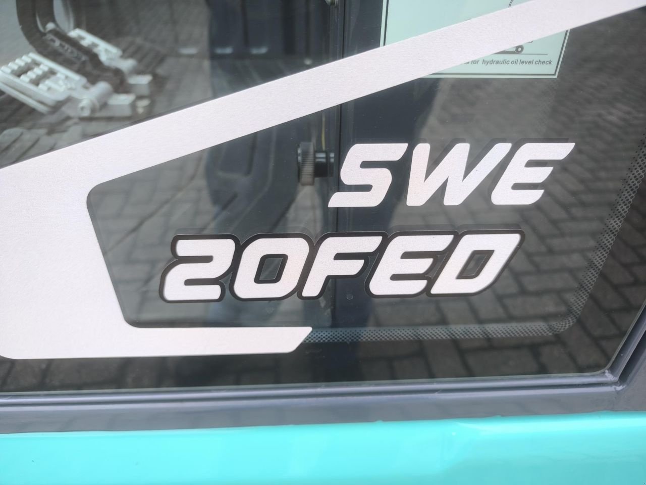 Minibagger типа Sunward SWE20FED, Neumaschine в Hardegarijp (Фотография 7)