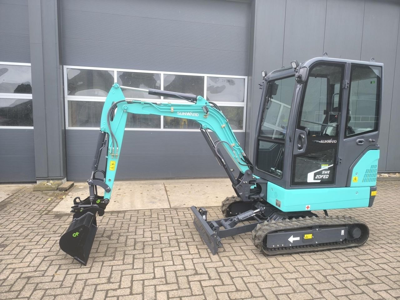 Minibagger типа Sunward SWE20FED, Neumaschine в Hardegarijp (Фотография 1)