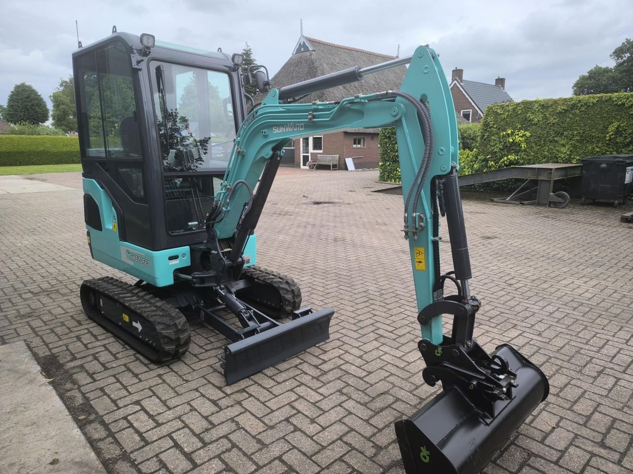 Minibagger типа Sunward SWE20FED, Neumaschine в Hardegarijp (Фотография 3)