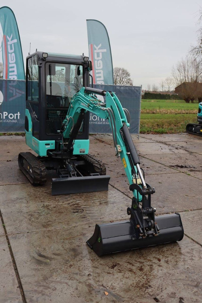 Minibagger a típus Sunward SWE20FED, Neumaschine ekkor: Antwerpen (Kép 8)