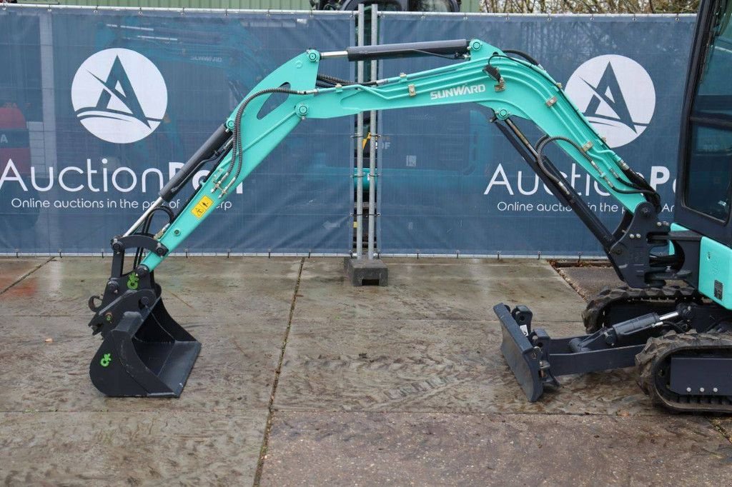 Minibagger a típus Sunward SWE20FED, Neumaschine ekkor: Antwerpen (Kép 11)