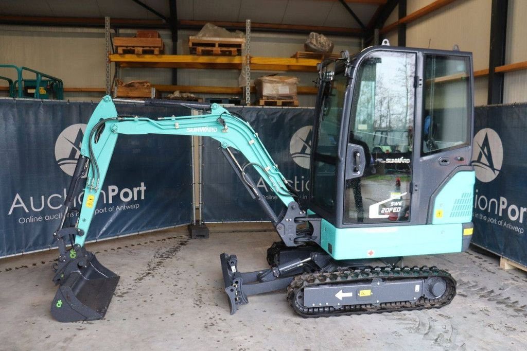 Minibagger van het type Sunward SWE20FED, Neumaschine in Antwerpen (Foto 1)