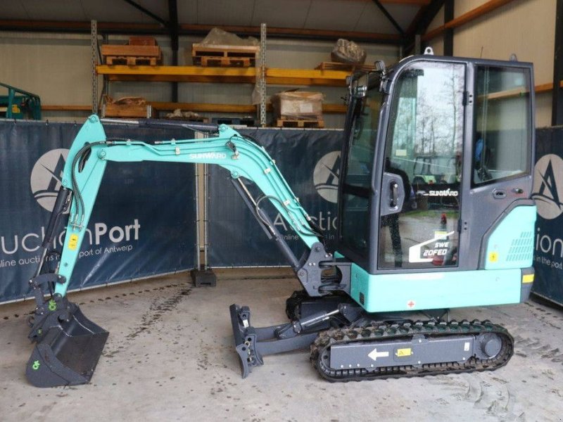 Minibagger del tipo Sunward SWE20FED, Neumaschine In Antwerpen (Immagine 1)