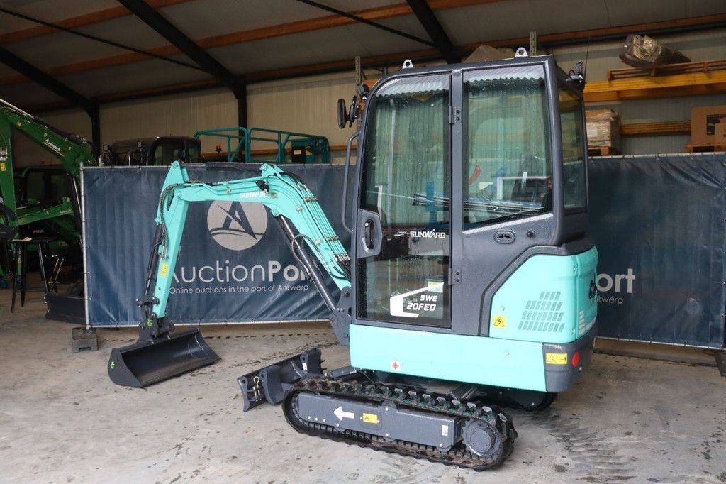 Minibagger van het type Sunward SWE20FED, Neumaschine in Antwerpen (Foto 3)