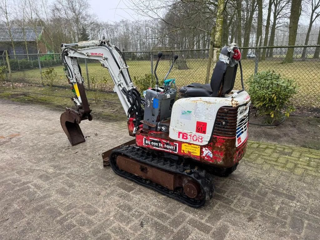 Minibagger des Typs Takeuchi ELECTRISCHE tb108 minigraver HYBRID, Gebrauchtmaschine in Harskamp (Bild 5)