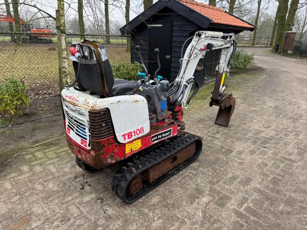Minibagger des Typs Takeuchi ELECTRISCHE tb108 minigraver HYBRID, Gebrauchtmaschine in Harskamp (Bild 6)