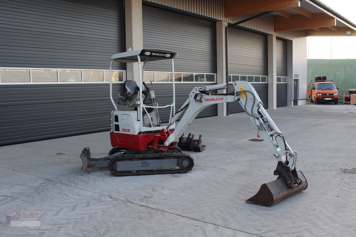 Minibagger des Typs Takeuchi Takeuchi TB 217 R Minibagger - Bagger, Gebrauchtmaschine in Eberschwang (Bild 9)