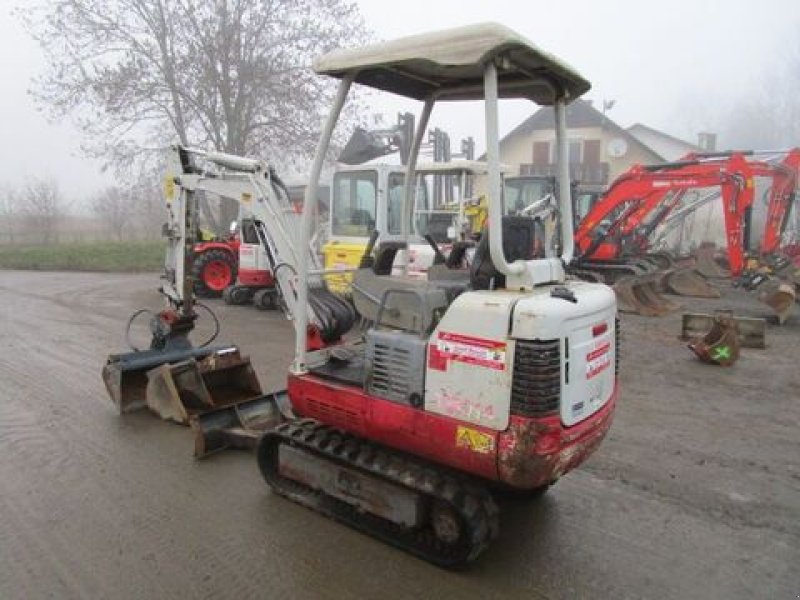 Minibagger tip Takeuchi TB 014 - LEHNHOF MS01-Schnellwechsler + 3 Löffel, Gebrauchtmaschine in Gnas (Poză 3)