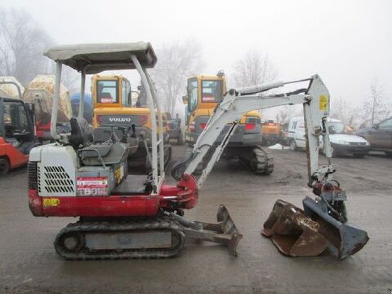 Minibagger tip Takeuchi TB 014 - LEHNHOF MS01-Schnellwechsler + 3 Löffel, Gebrauchtmaschine in Gnas (Poză 1)