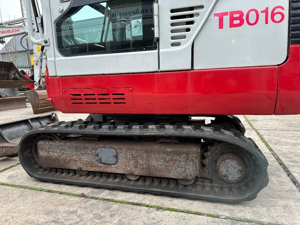 Minibagger des Typs Takeuchi TB 016 i.z.g.st., Gebrauchtmaschine in Kockengen (Bild 11)
