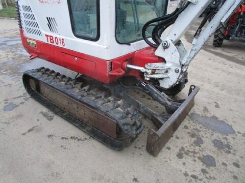 Minibagger от тип Takeuchi TB 016 - MARTIN-Schnellwechsler + 3 Löffel, Gebrauchtmaschine в Gnas (Снимка 5)