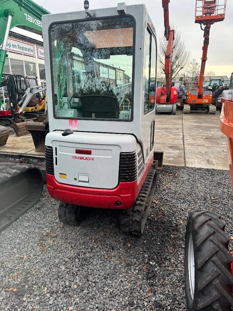 Minibagger des Typs Takeuchi TB 016 VERKOCHT, Gebrauchtmaschine in Kockengen (Bild 4)