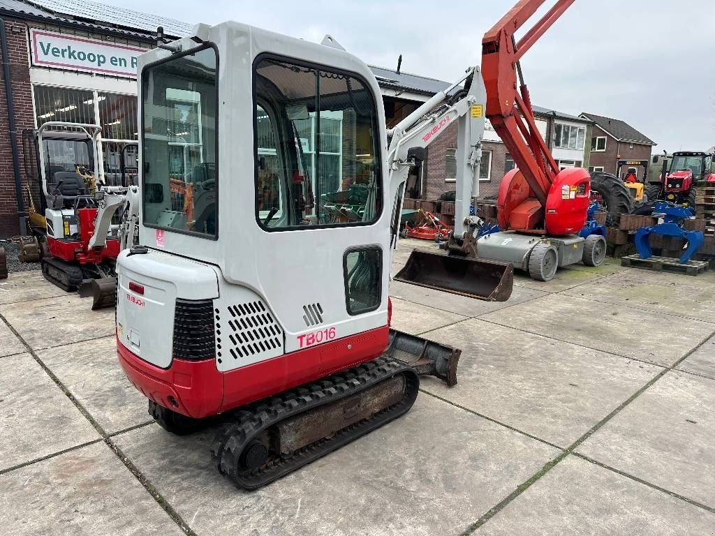 Minibagger des Typs Takeuchi TB 016 VERKOCHT, Gebrauchtmaschine in Kockengen (Bild 9)