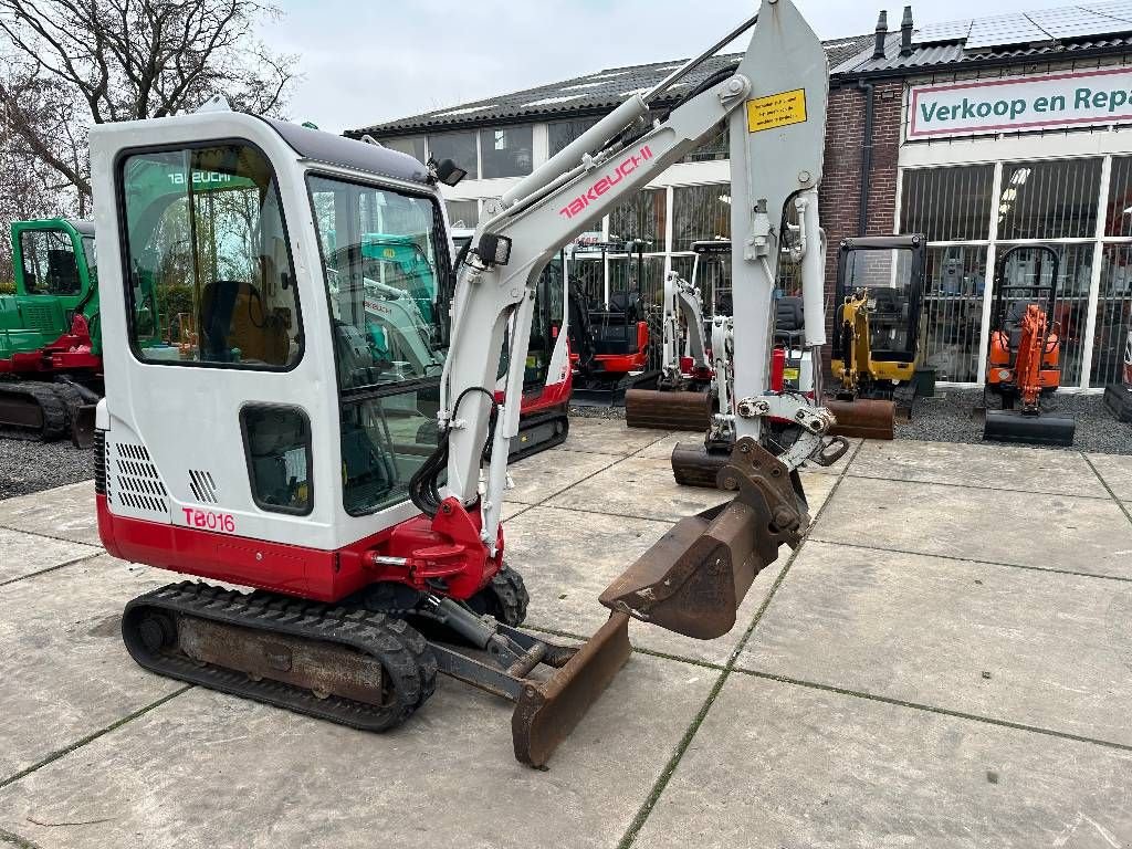 Minibagger des Typs Takeuchi TB 016 VERKOCHT, Gebrauchtmaschine in Kockengen (Bild 7)