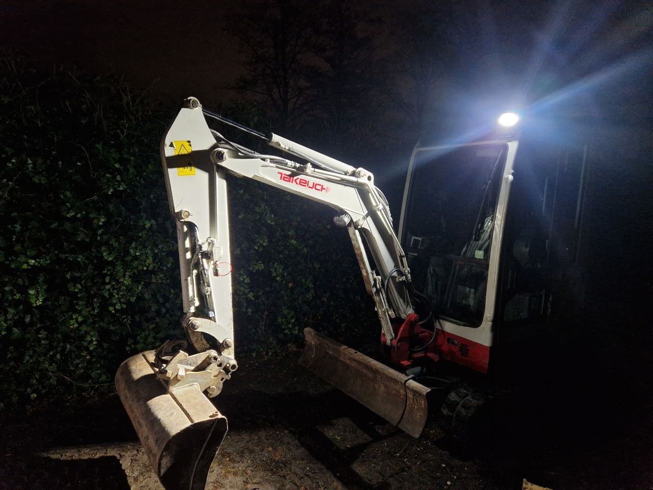 Minibagger Türe ait Takeuchi tb 016, Gebrauchtmaschine içinde Oirschot (resim 6)