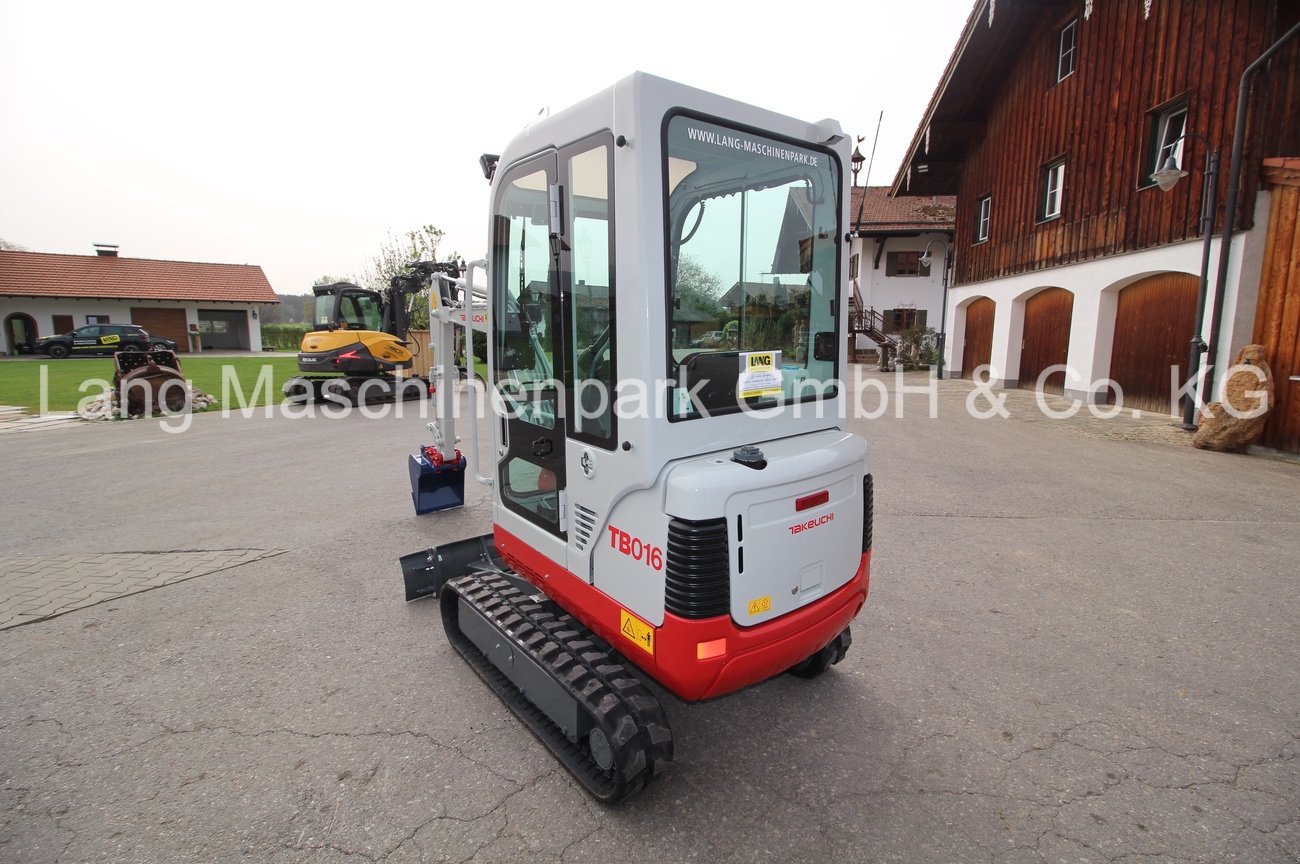 Minibagger tip Takeuchi TB 016, Gebrauchtmaschine in Petting (Poză 12)