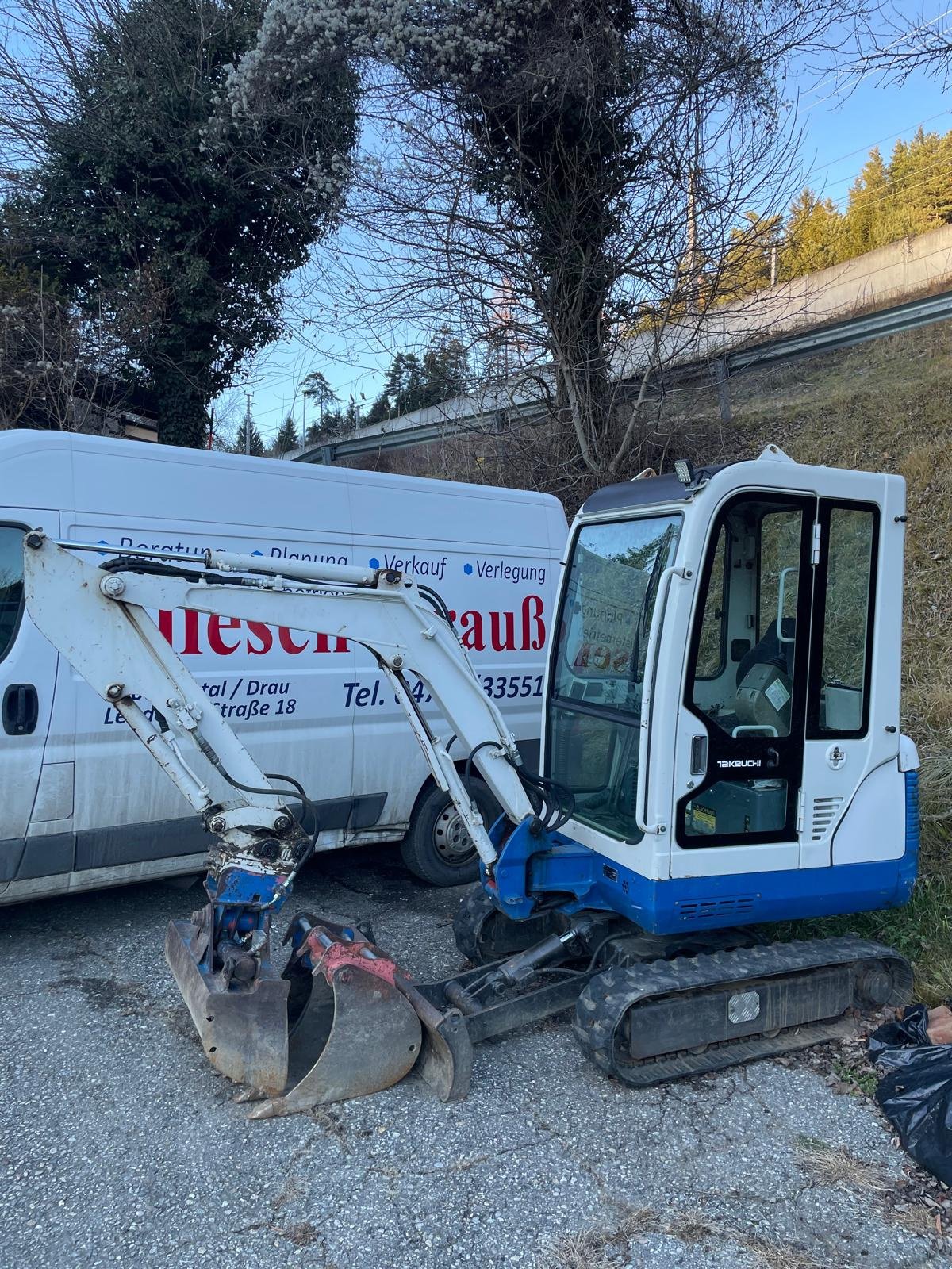 Minibagger типа Takeuchi TB 016, Gebrauchtmaschine в Mühldorf (Фотография 1)