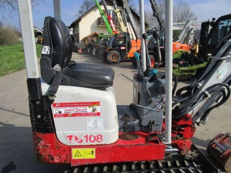 Minibagger tipa Takeuchi TB 108 - mechan. Schnellwechsler MARTIN + 2 Löff, Gebrauchtmaschine u Gnas (Slika 3)