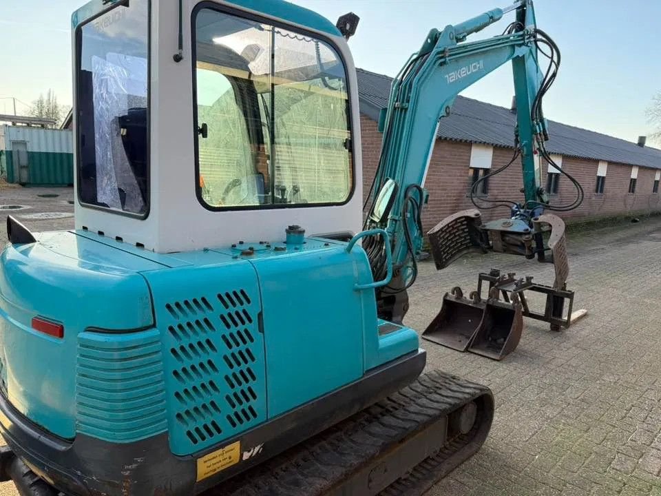 Minibagger of the type Takeuchi TB 135 Graafmachine Minigraver, Gebrauchtmaschine in Lunteren (Picture 5)