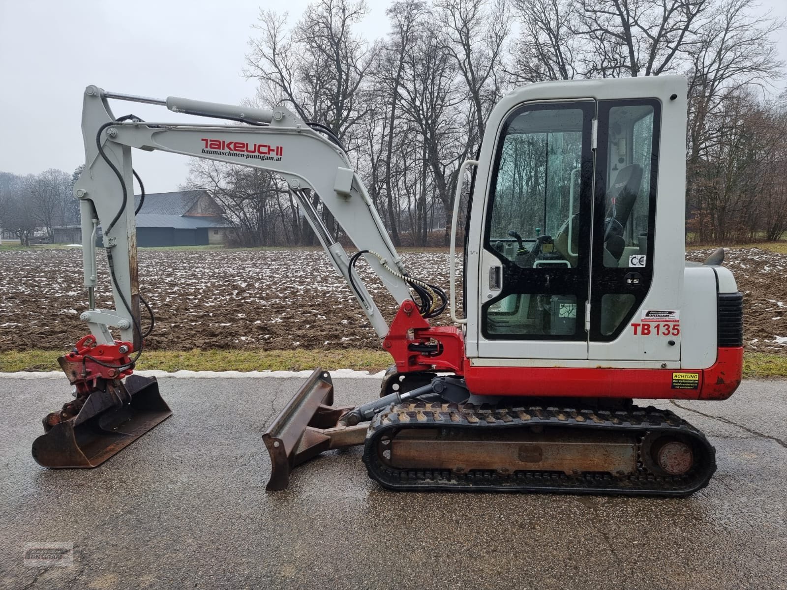 Minibagger typu Takeuchi TB 135, Gebrauchtmaschine v Deutsch - Goritz (Obrázok 1)