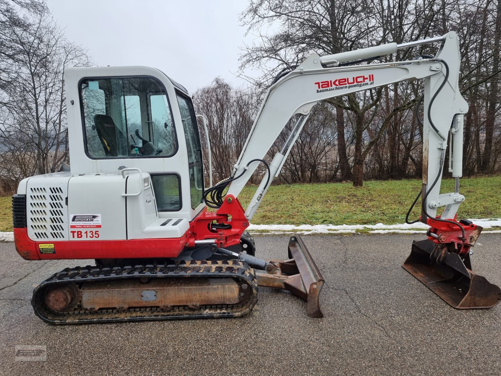 Minibagger typu Takeuchi TB 135, Gebrauchtmaschine v Deutsch - Goritz (Obrázok 2)