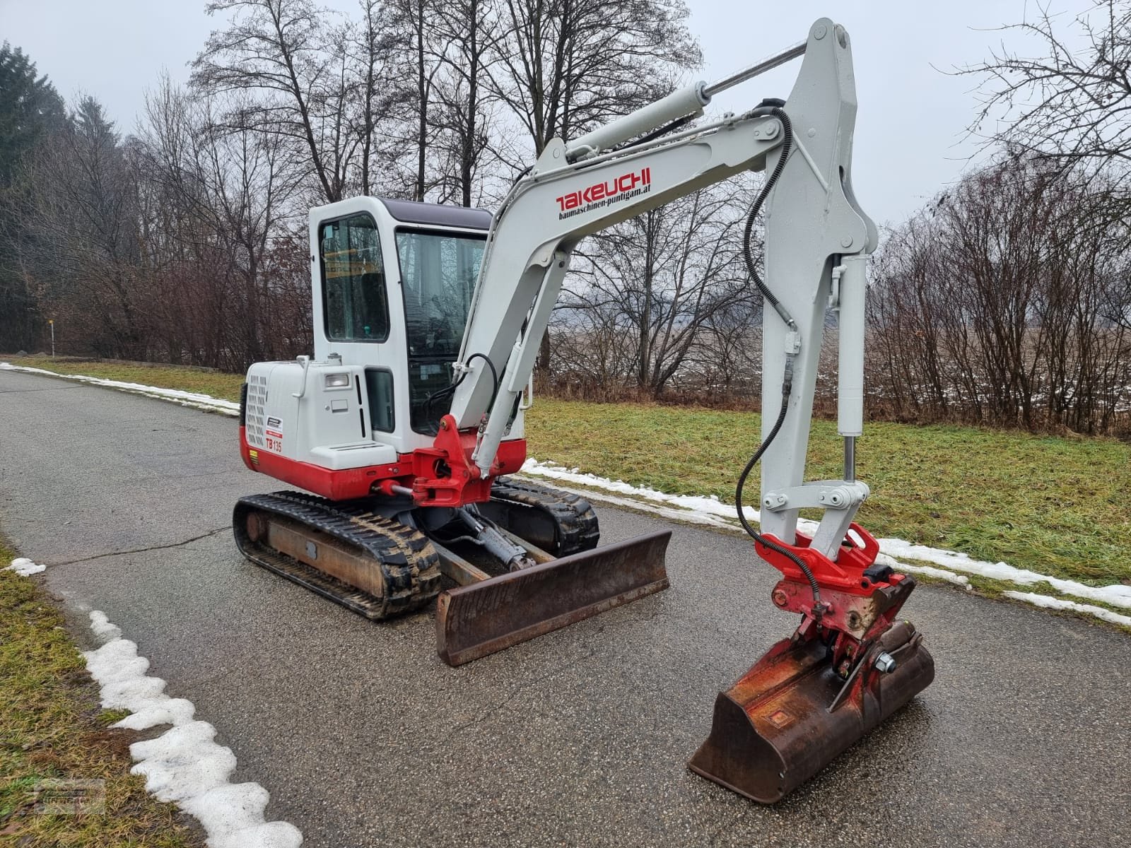 Minibagger typu Takeuchi TB 135, Gebrauchtmaschine v Deutsch - Goritz (Obrázok 4)