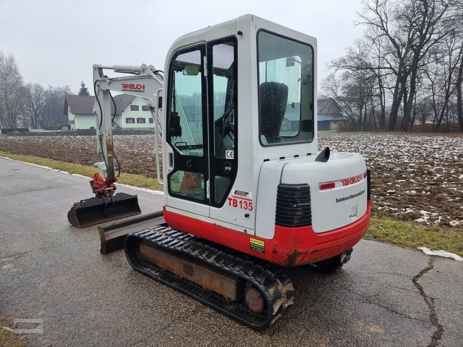 Minibagger typu Takeuchi TB 135, Gebrauchtmaschine v Deutsch - Goritz (Obrázok 7)