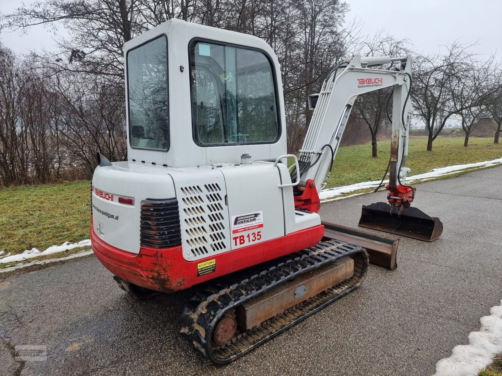 Minibagger typu Takeuchi TB 135, Gebrauchtmaschine v Deutsch - Goritz (Obrázok 8)