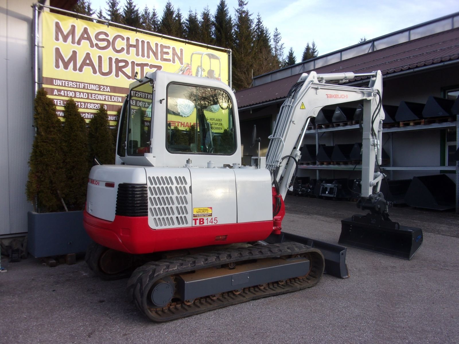Minibagger del tipo Takeuchi TB  145, Gebrauchtmaschine In Bad Leonfelden (Immagine 2)
