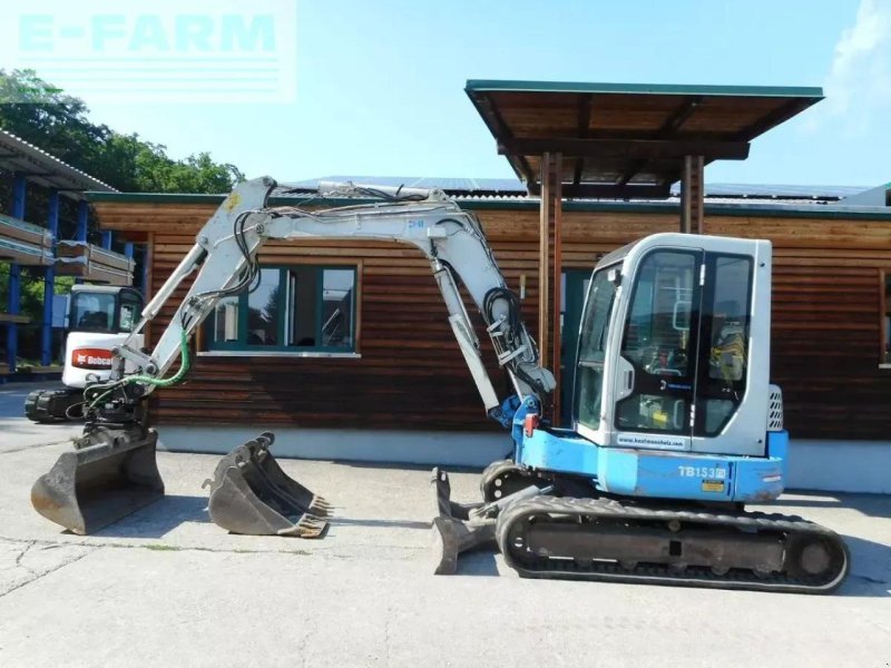 Minibagger za tip Takeuchi tb 153fr ( 5.650kg ) rototilt +ähnlich powertilt, Gebrauchtmaschine u ST. NIKOLAI/DR. (Slika 1)