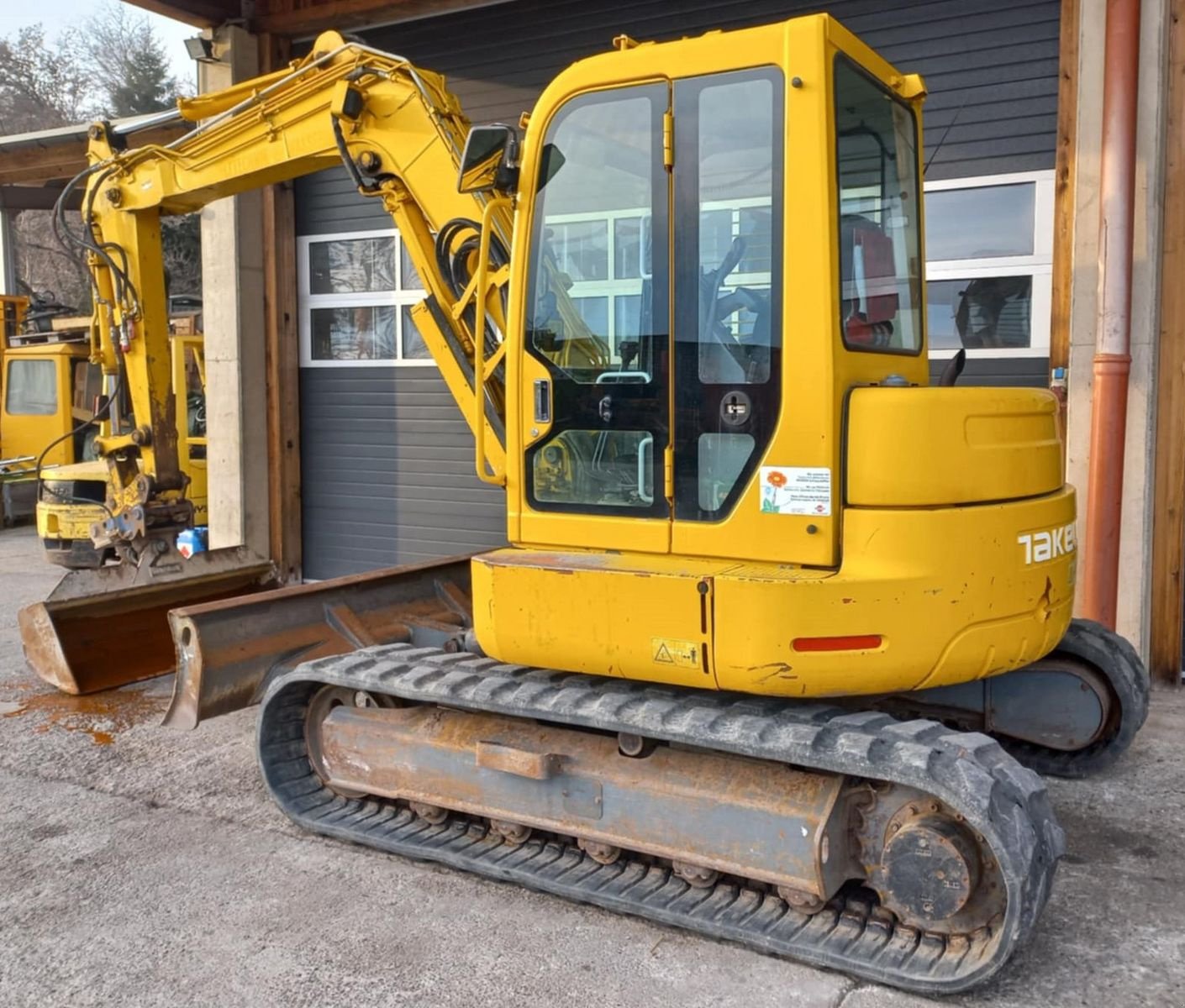 Minibagger typu Takeuchi TB 180 FR, Gebrauchtmaschine v Villach/Zauchen (Obrázek 3)