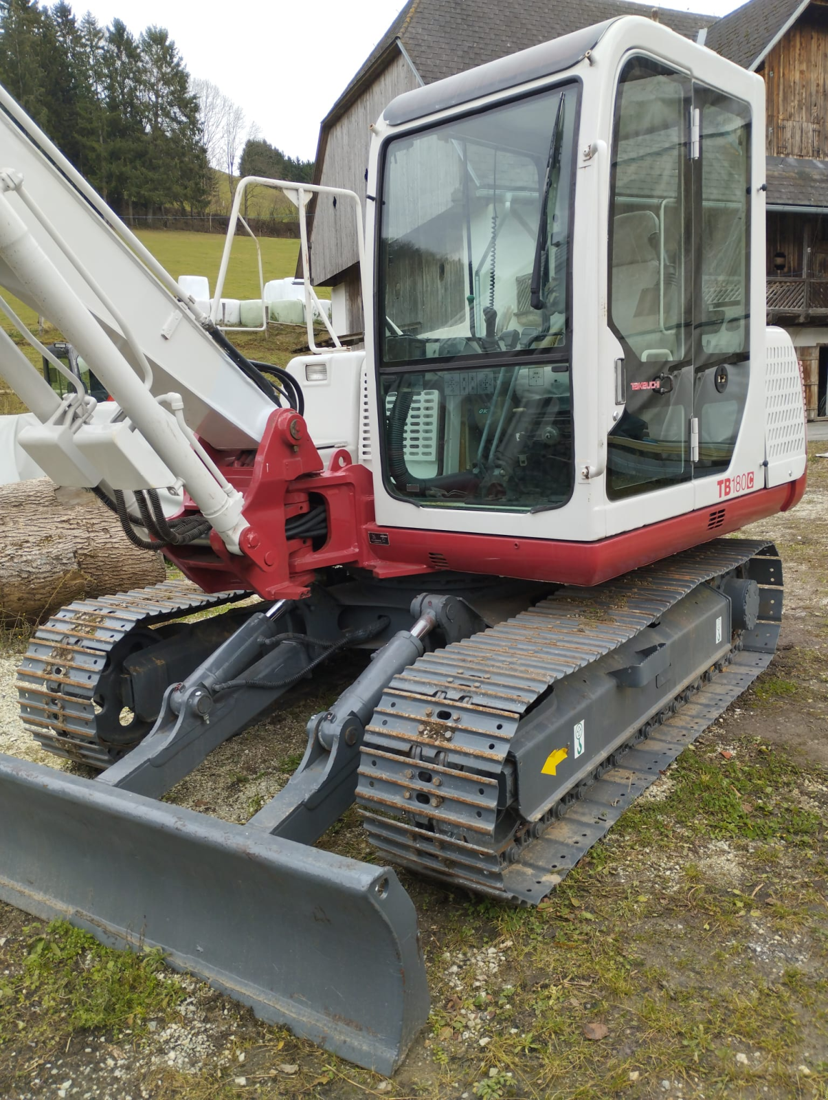 Minibagger des Typs Takeuchi TB 180 FR, Gebrauchtmaschine in Birkfeld (Bild 1)