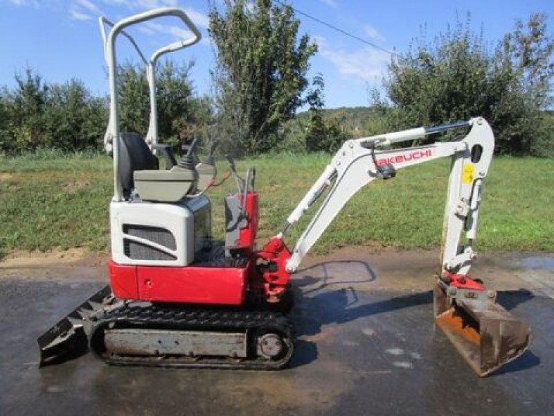 Minibagger of the type Takeuchi TB 210R - mechan. Schnellwechsler +3 Löffel, Gebrauchtmaschine in Gnas (Picture 1)