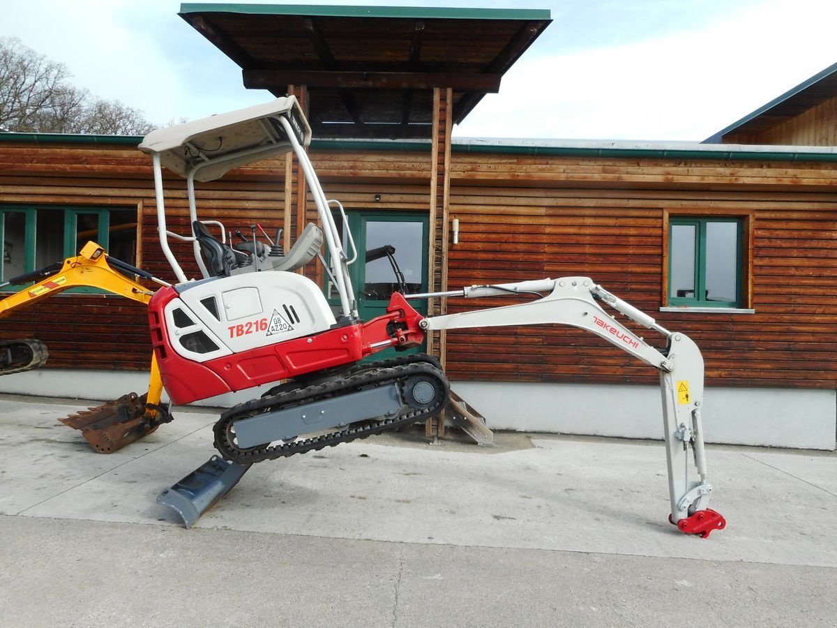 Minibagger типа Takeuchi TB 216 ( 1.770kg ), Gebrauchtmaschine в St. Nikolai ob Draßling (Фотография 18)