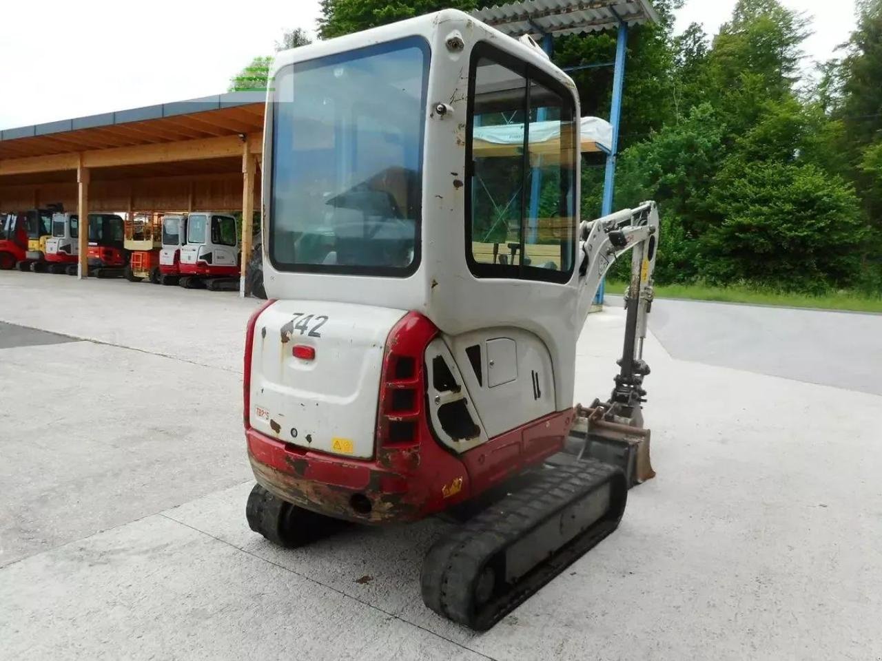 Minibagger del tipo Takeuchi tb 216 ( 1.865kg ) 3 löffel + verstellfahrwerk, Gebrauchtmaschine en ST. NIKOLAI/DR. (Imagen 4)