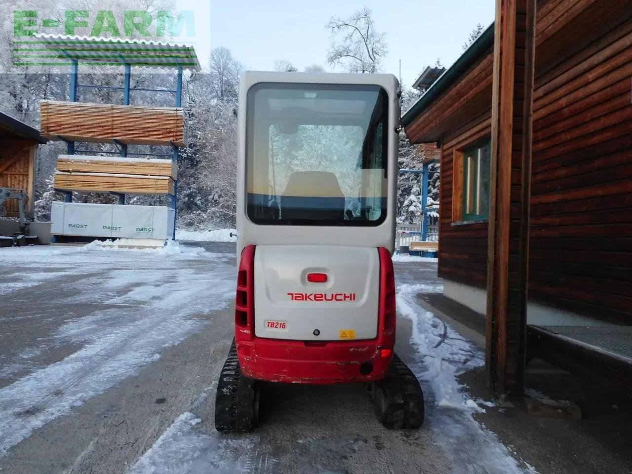 Minibagger typu Takeuchi tb 216 ( 1.865kg ) powertilt + 3 löffel, Gebrauchtmaschine v ST. NIKOLAI/DR. (Obrázek 3)