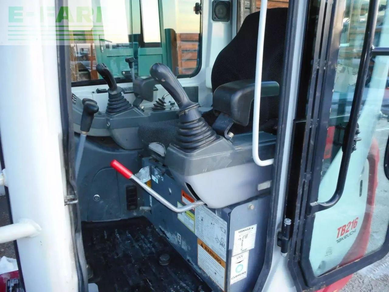 Minibagger typu Takeuchi tb 216 ( 1.865kg ) powertilt + 3 löffel, Gebrauchtmaschine v ST. NIKOLAI/DR. (Obrázek 8)