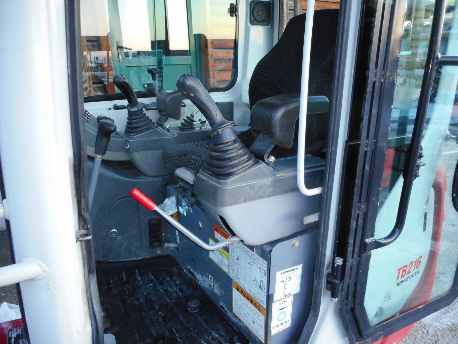 Minibagger от тип Takeuchi TB 216 ( 1.865kg ) POWERTILT + 3 Löffel, Gebrauchtmaschine в St. Nikolai ob Draßling (Снимка 8)