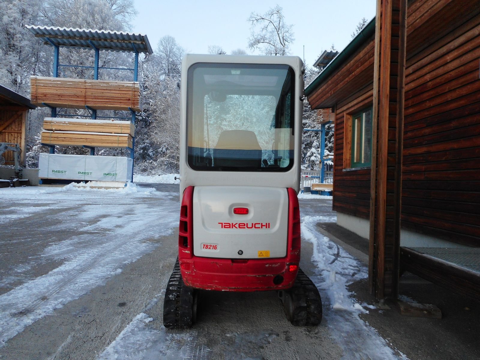 Minibagger от тип Takeuchi TB 216 ( 1.865kg ) POWERTILT + 3 Löffel, Gebrauchtmaschine в St. Nikolai ob Draßling (Снимка 3)