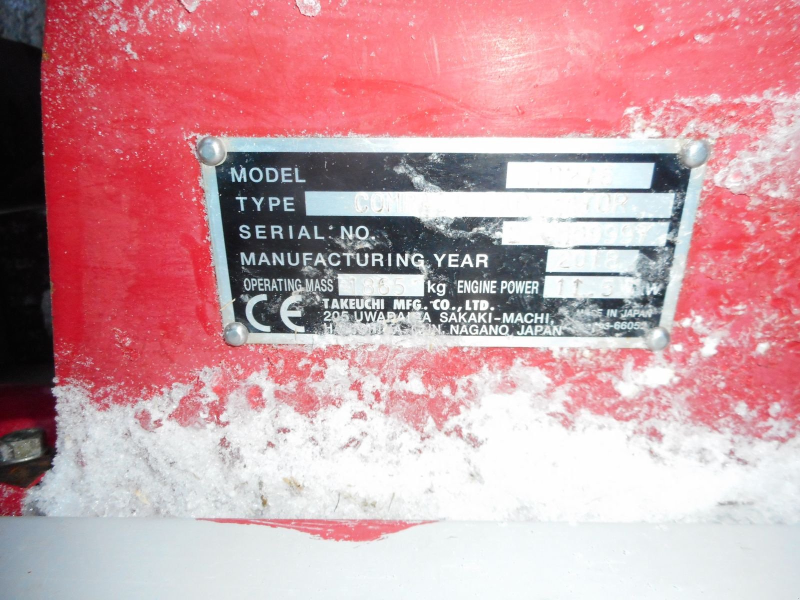 Minibagger от тип Takeuchi TB 216 ( 1.865kg ) POWERTILT + 3 Löffel, Gebrauchtmaschine в St. Nikolai ob Draßling (Снимка 7)